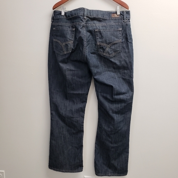 Riders by Lee Boot Cut No Gap Waist Womens Jeans Size 16 M - Picture 2 of 8